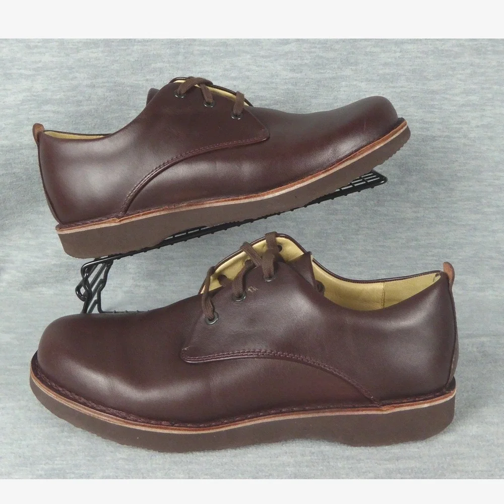 Samuel Hubbard Free Oxfords Mens 12 M Cordovan Leather Oxford Shoes Comfort